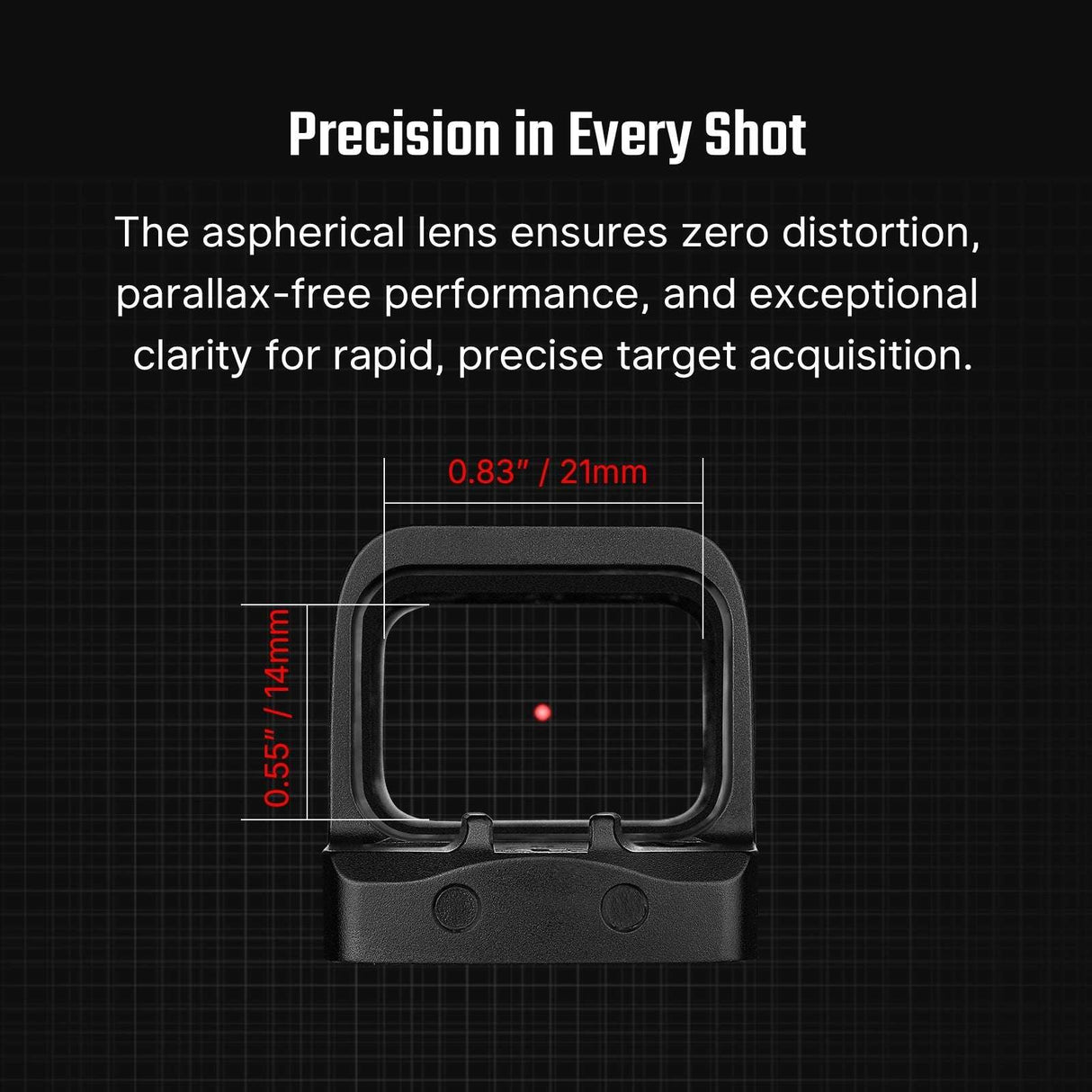 Osight SE [vörös] | 6 MOA