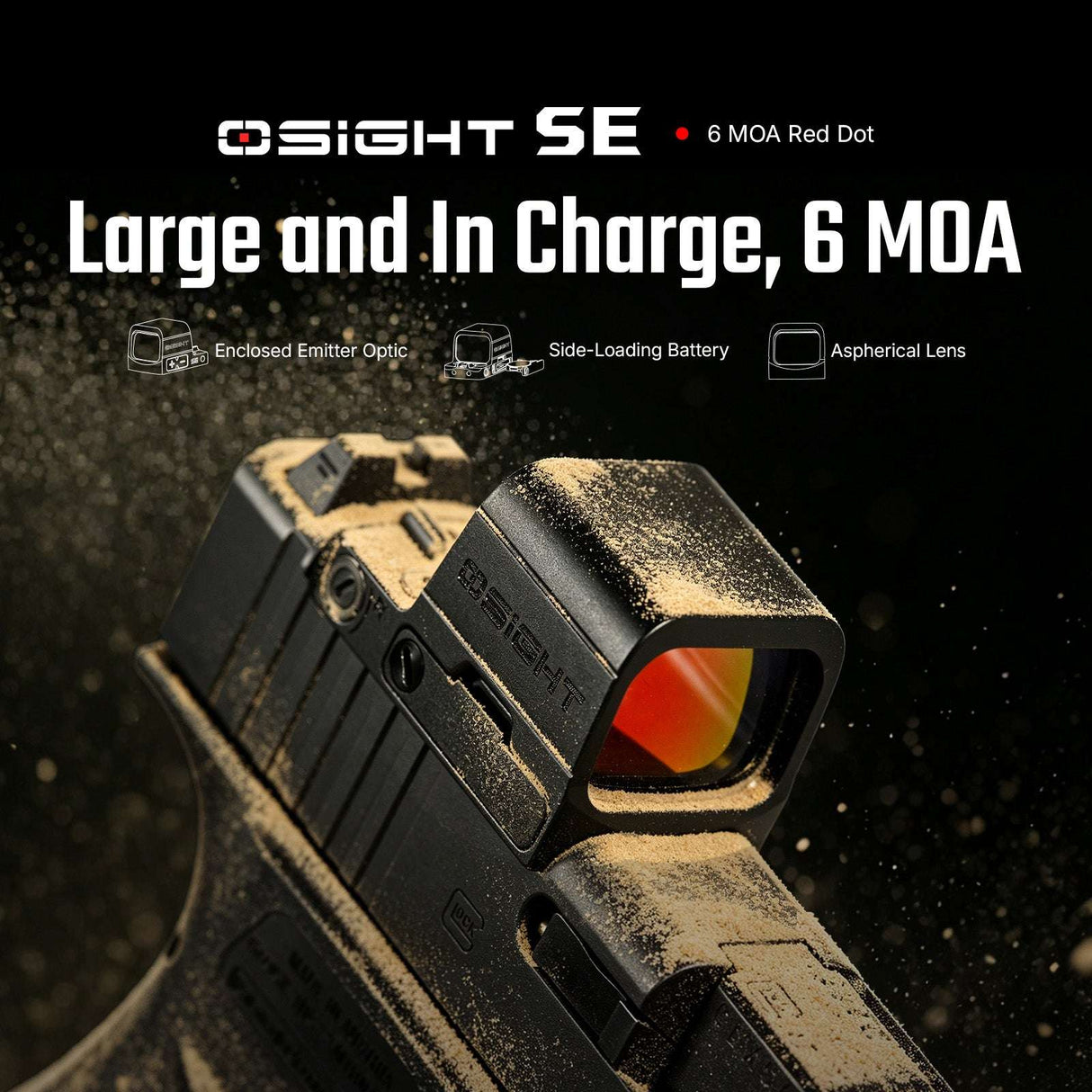 Osight SE [vörös] | 6 MOA