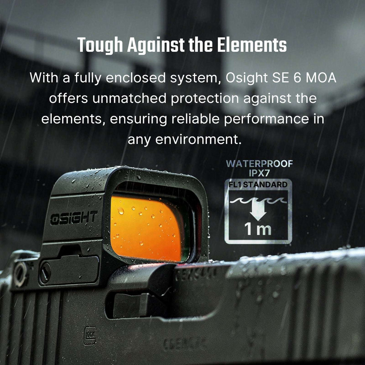 Osight SE [vörös] | 6 MOA