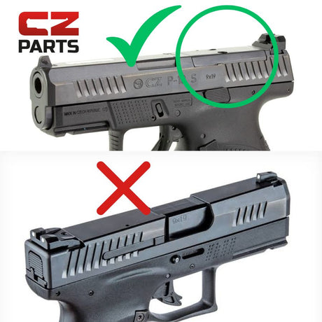 CZ P-10 OR adapterlemez | Aimpoint Acro footprint 