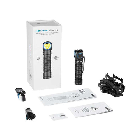 Olight Perun 3 | újratölthető fejlámpa | 3.000 lm