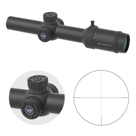 Vector Optics Forester 1-8x24 Fiber SFP puskatávcső
